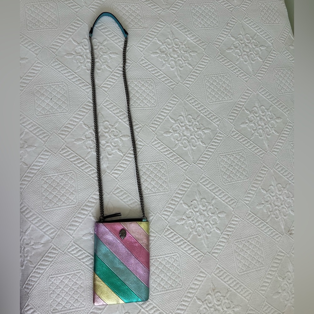 Kurt Geiger Multicolor Striped Crossbody Bag